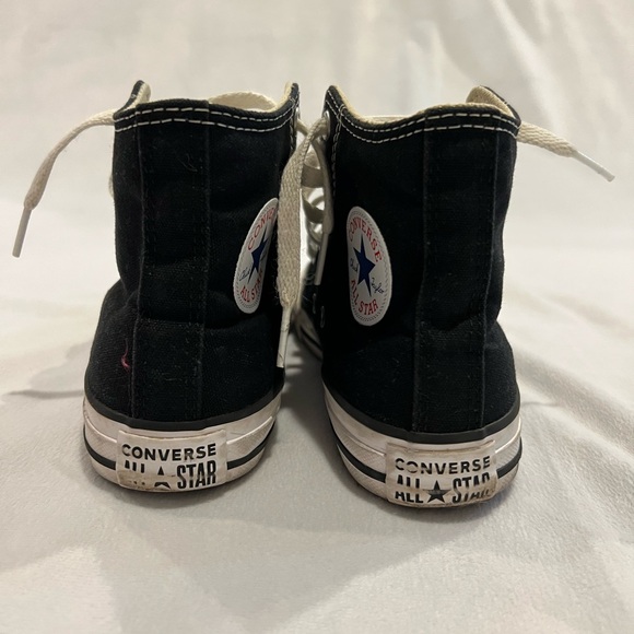 Girls’ Converse Chuck Taylor All Star Canvas High Top Shoes - Picture 6 of 11